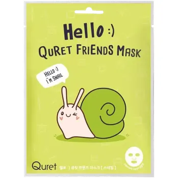 Pleťová maska Quret Pleťová maska se šnečím mucinem