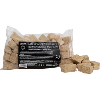 Podpalovač podpalovač dřevitý lisovaný 1kg