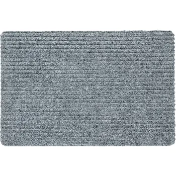 Rohožka Astra Textilní rohožka Rib Line Sprint, 60 × 40 cm, světle šedá 453015042