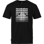 triko HORSEFEATHERS Focus BLACK velikost oblečení M