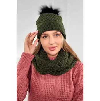 Čepice Dámský set PLK2 khaki UNI