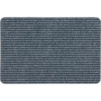 Rohožka Astra Textilní rohožka Rib Line Sprint, 60 × 40 cm, šedá 453015024