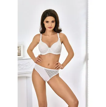 Podprsenka Vyztužená dámská podprsenka full cup Jagoda Victoria bílá 75D