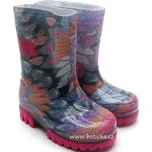 Holinky DEMAR Twister Print Paví pera Velikost: 32-33