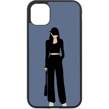 Náhradní kryt pro mobilní telefon Kryt na mobil Motorola black outfit Motorola: G86 5G