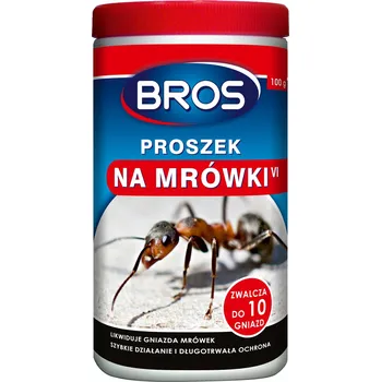 BROS Prášek proti mravencům, jed na mravence 250 g
