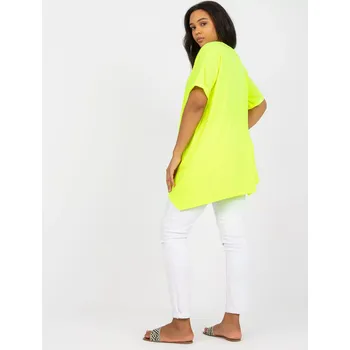 Dámská tunika Tunika RV TU 7853.50 fluo žlutá jedna velikost