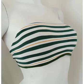 Dámské plavky Vrchní díl oboustranných plavek BB236 zelený - Selmark 70C