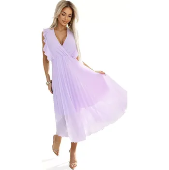 Dámské šaty Dámské šaty 315-7 EMILY - NUMOCO světle fialová XXL