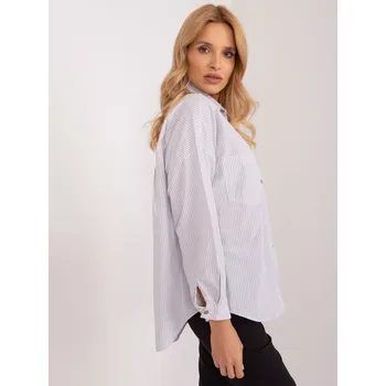 Dámská košile Košile BP KS 1012.25 bílá šedá S