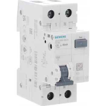 Jistič JISTIČ RCD (FI) A NADPROUDOVÝ JISTIČ 1P+N 30mA C25A 6kA SIEMENS 5SU1356-1KK25