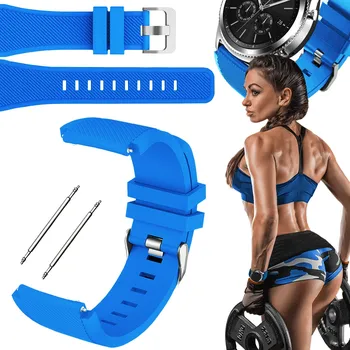 Řemínek na hodinky Řemínek ChronSmarta pro Garmin 20mm, modrý