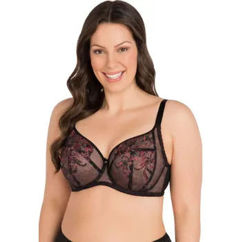 Podprsenka Dámská podprsenka 792 Jenny - GORSENIA černá 75/D