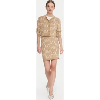 Dámský svetr PINKO Kardigan Found Someone 106043 A2YD Béžová Regular Fit S