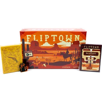 Desková hra Fliptown (CZ) - Full house set Desková hra + rozšíření