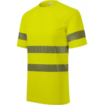 Pánské tričko Pánské tričko Rimeck HV Dry M MLI-1V897 fluorescenční žlutá barva 2XL