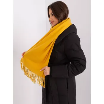 Dámská halenka Šátek AT SZ 23185.90P tmavě žlutá jedna velikost