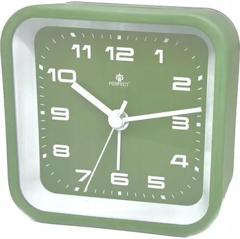Budík Budík Perfect zelený, 11 cm