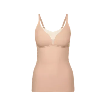 Stahovací body Dámský top Triumph Shape Smart Bra-Shirt - BROWN - hnědý 00EP - TRIUMPH BROWN 03