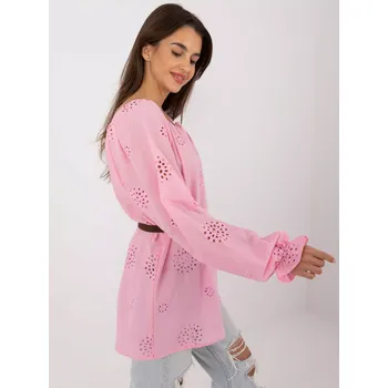 Dámská halenka Halenka LK BZ 509747.80 růžová S/M