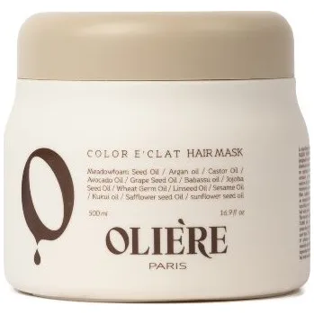 Vlasová regenerace Olière Paris Color E'Clat Hair Mask 500 ml