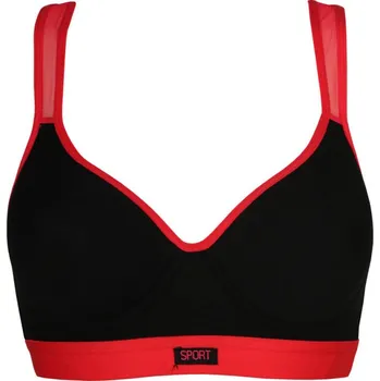 Podprsenka Sports Bra bavlněná podprsenka 2137 80B červená