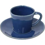 Šálek na kávu s podšálkem 0,07L, NOVA, modrá|Denim|Costa Nova