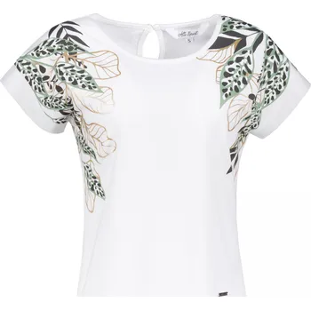 Dámské tričko Dámské triko ALTISPORT ELLIS BÍLÁ/ČERNÁ S