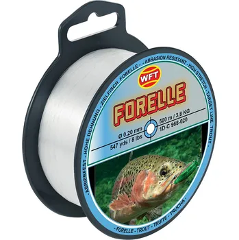 WFT Vlasec Zielfisch Pstruh 500 m Clear - 0,25 mm - 5,7 kg