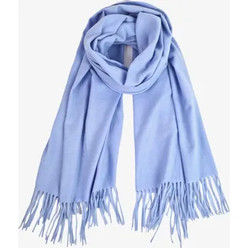 Šála Classic Scarf Kašmírová jemná šála dámská / pánská světle modrá, nebeská, kašmír, štola, pašmína pashmina