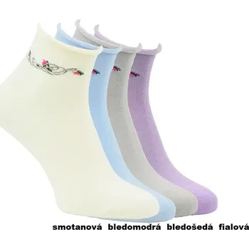 Dámské ponožky Dámské ponožky Selena - 39-42 / světle modrá