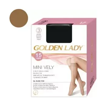 Dámské punčochy Dámské podkolenky Mini vely 15 DEN - daino