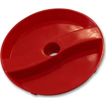 Krytka červená zadní - na čep