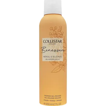 Sprchový gel Collistar Benessere Neroli and Helichrysum sprchová pěna s gelovou texturou 200 ml + Prodloužená možnost vrácení zboží do 30 dnů.