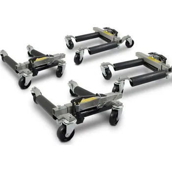 Sada manévrovacích vozíků 4ks po 680 kg/ 1 ks Bituxx Podnośniki Samochodowe M15323