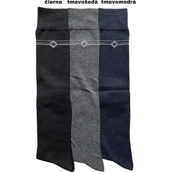 Dámské punčochy Pánské podkolenky Ikaros - 39-42 / tmavě modrá