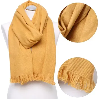 Šála Dámská šála Metallic - Uni / černá