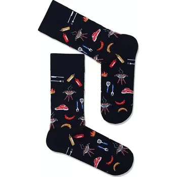 Pánské ponožky Pánské ponožky Grilování - 39-42 / černá