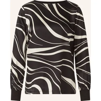 Dámská halenka S.Oliver Black Label Dámská Halenka Ze Saténu, černá / světle...