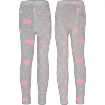 Dámské oblečení Dětské punčochové legíny Katka - 122-128 / šedá