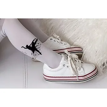 Dámské punčochy Dívčí punčochy Dancer 40 DEN - 128-134 / bílá