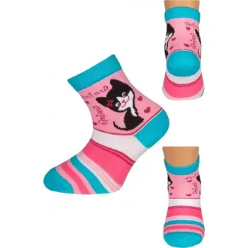 Dětská móda Dětské ponožky Minda - 14-18 / tyrkysová