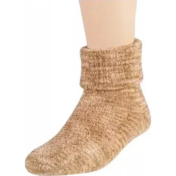 Dámské ponožky Dámské ponožky Bouclé - 35-38 / béžová