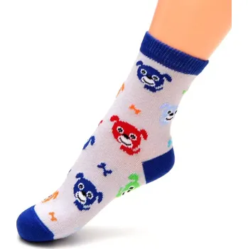 Dětské ponožky Psíky - 14-18 / modrá