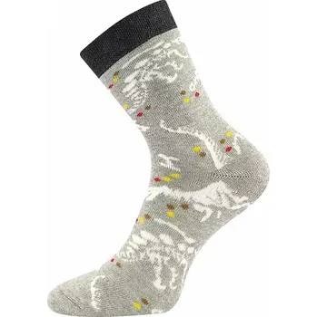 Dámské punčochy Dětské froté ponožky Sibiř - 20-24 / světle šedá