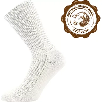 Dámské ponožky Dospělé vlněné ponožky Říp W - 38-40 / smetanová