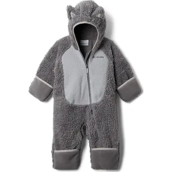 Kojenecká kombinéza COLUMBIA Foxy Baby Sherpa Bunting City Grey/Columbia Grey Velikost (od výrobce): 6 - 12 m.