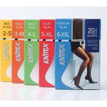 Dámské punčochy Dámské punčochy Bella 20 DEN - 3 (M) / černá