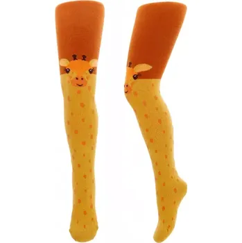 Dámské oblečení Dětské punčochy Žirafa W - 140-146 / oranžová