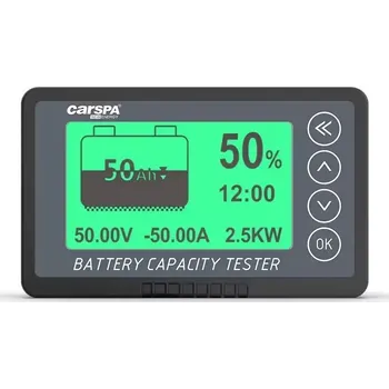 Dílna Sledovač stavu baterie Carspa BM500, 8-120 V DC, 500 A